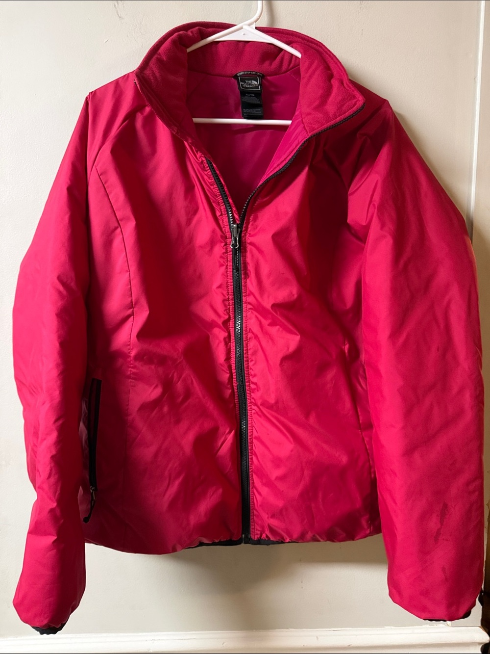 The North Face Hot Pink Insulated Puffer Jacket